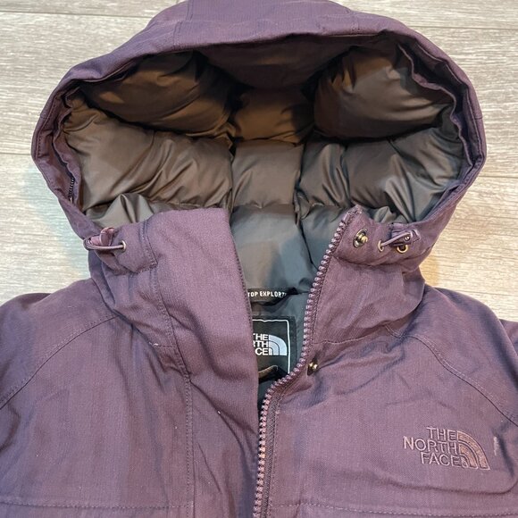 The North Face Jacket Womens Goose Down Ladies Coat Long Thick Warm Winter M - Picture 8 of 12